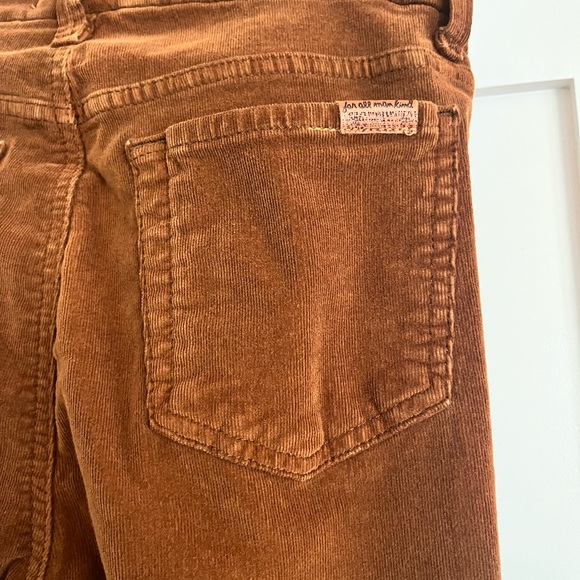 7 For All Mankind Women’s Brown Corduroy Pants 27 skinny cut - Picture 4 of 7